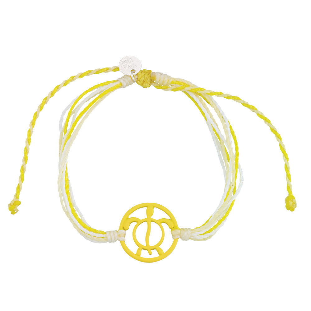 Rubber Coated Turtle Wax Cord Bracelet