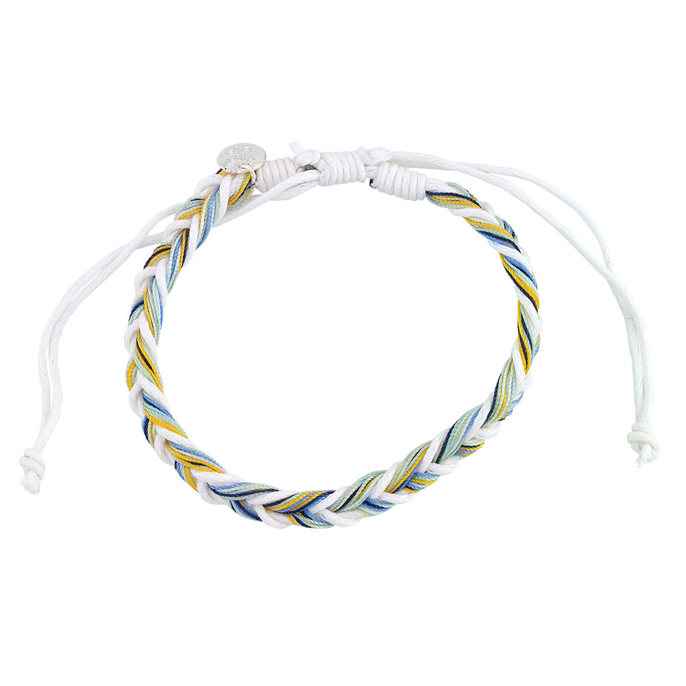 Linen Nylon Fishtail Braided Bracelet