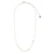 Dainty Enamel Metal 15" Necklace