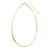 Herringbone Metal Chain 15" Necklace