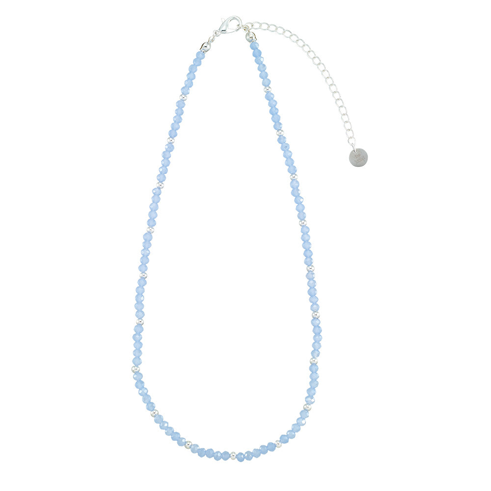 Faceted Crystal 16&quot; Necklace