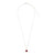 January Garnet Birthstone Necklace