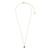 March Aquamarine Birthstone Necklace