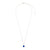 September Sapphire Birthstone Necklace