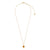 November Yellow Topaz Birthstone Necklace