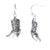 Cowboy Boot Howlite Earrings