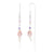 Stone, Crystal & Pearl Threader Earrings