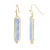 Heishi Cut Stone Drop Earrings