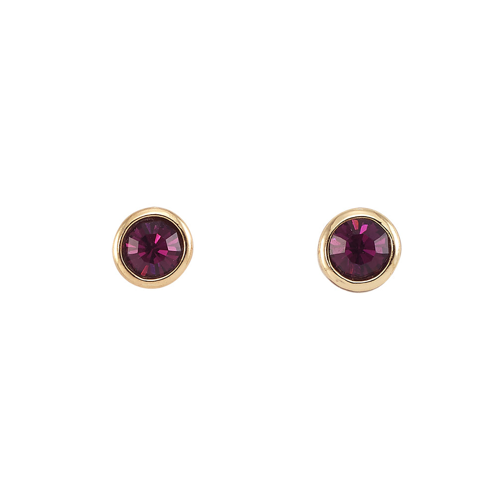 Birthstone Stud Earrings