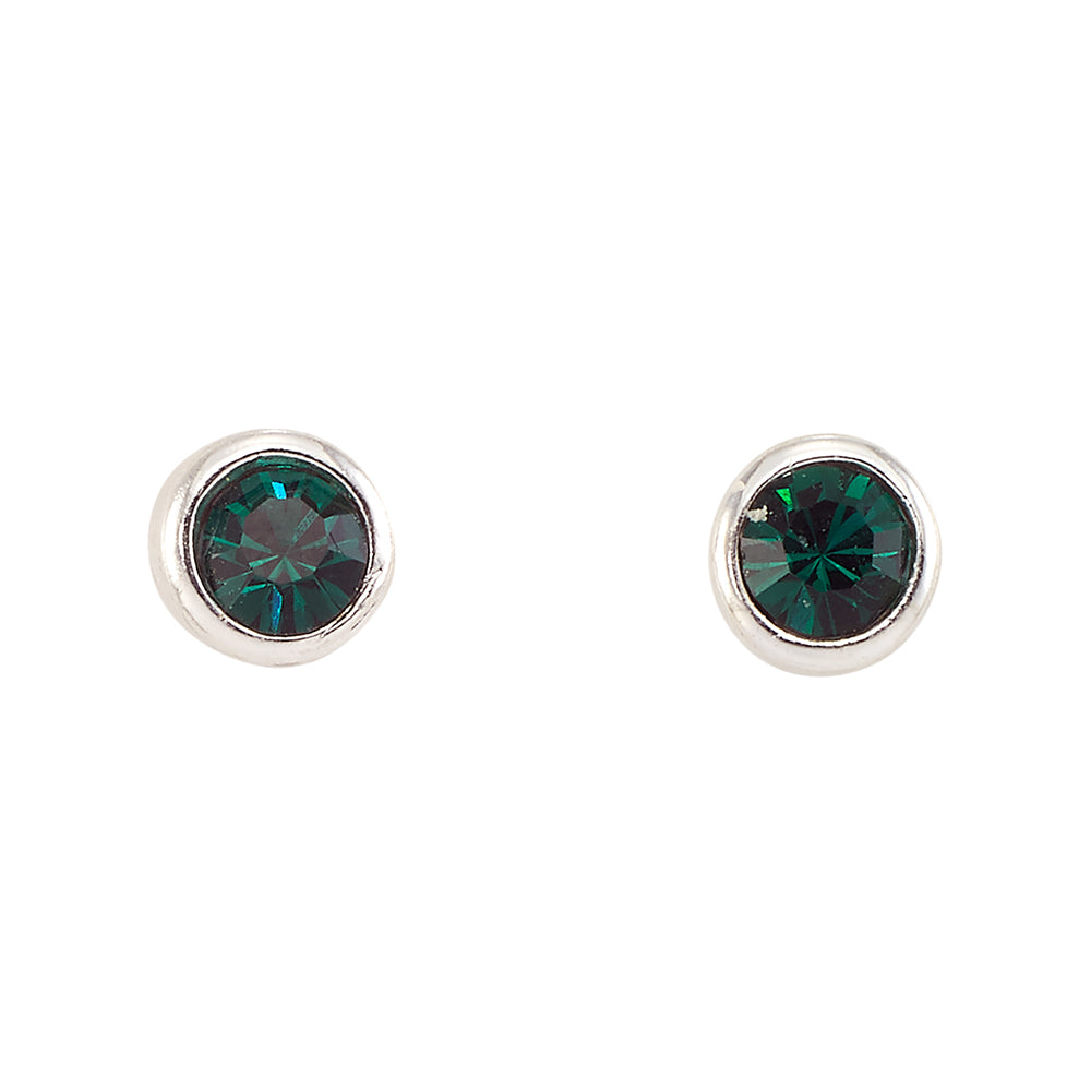 Birthstone Stud Earrings