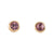 Birthstone Stud Earrings