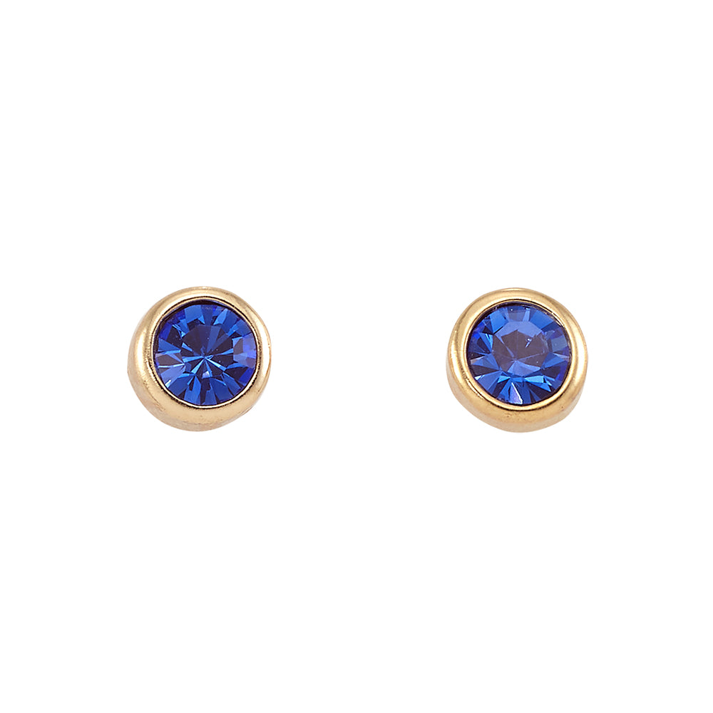 Birthstone Stud Earrings