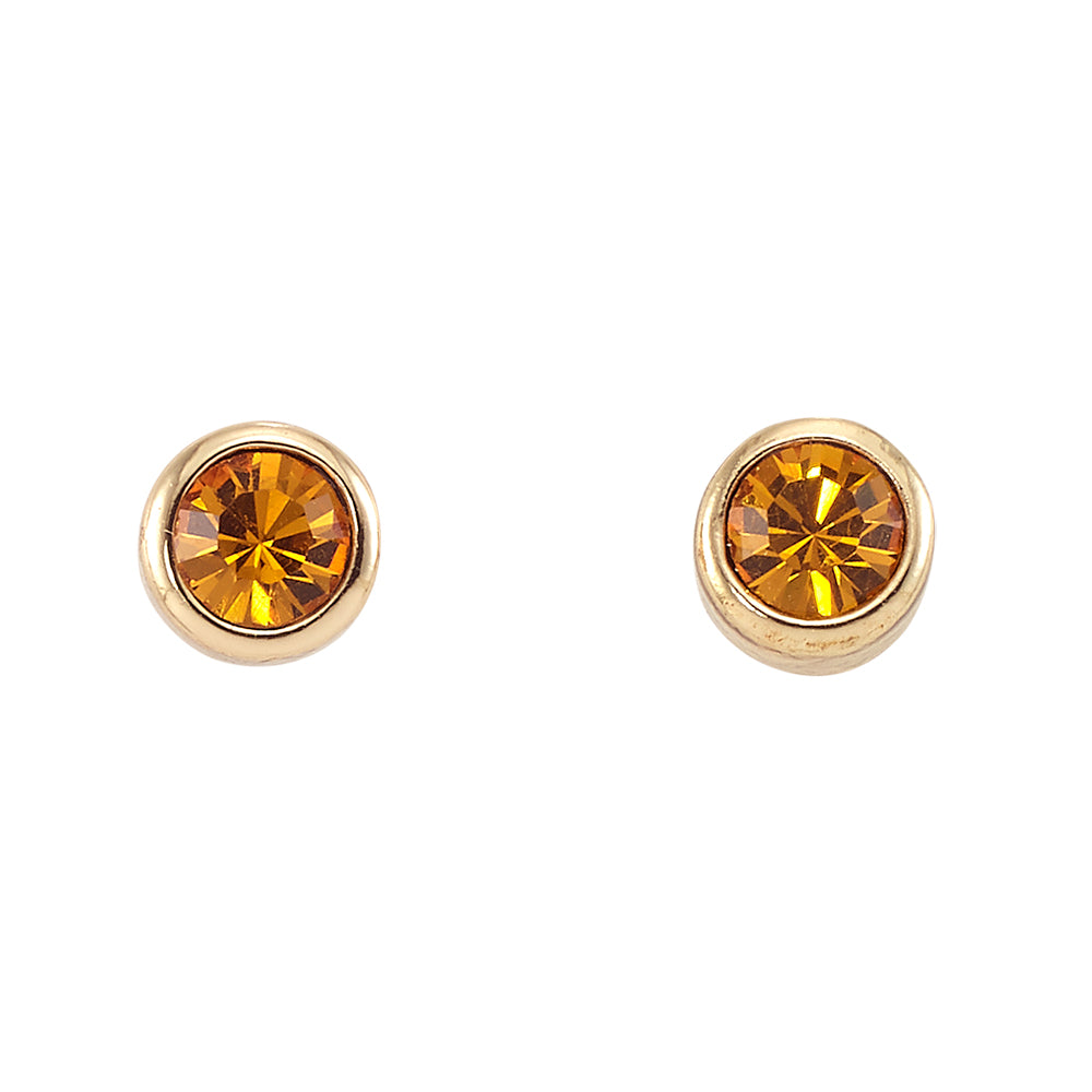 Birthstone Stud Earrings