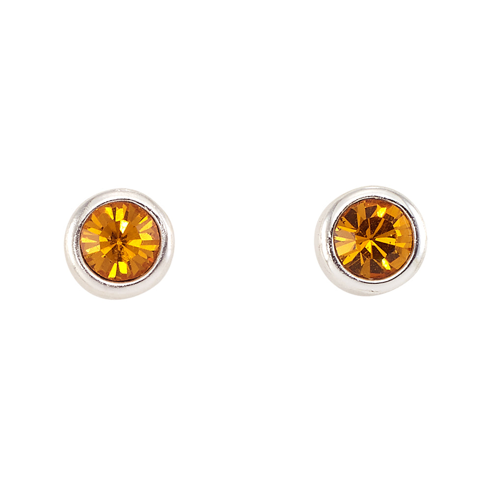 Birthstone Stud Earrings