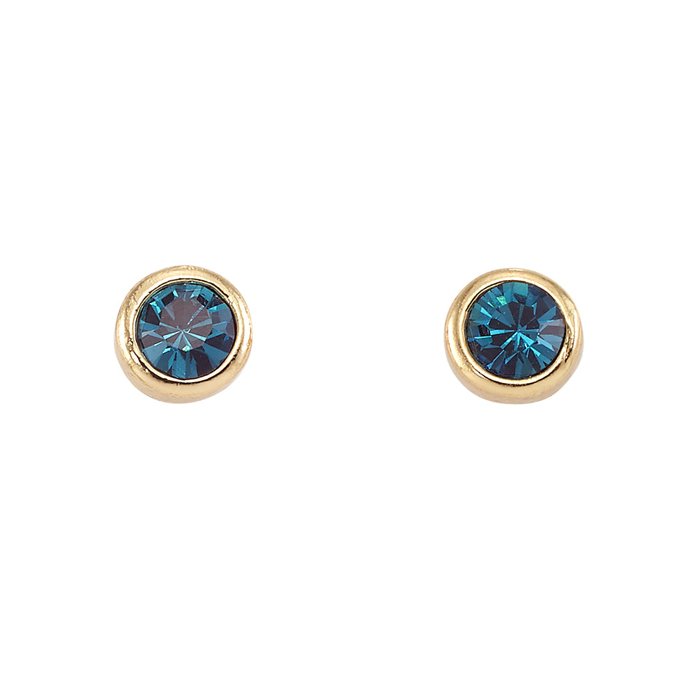 Birthstone Stud Earrings