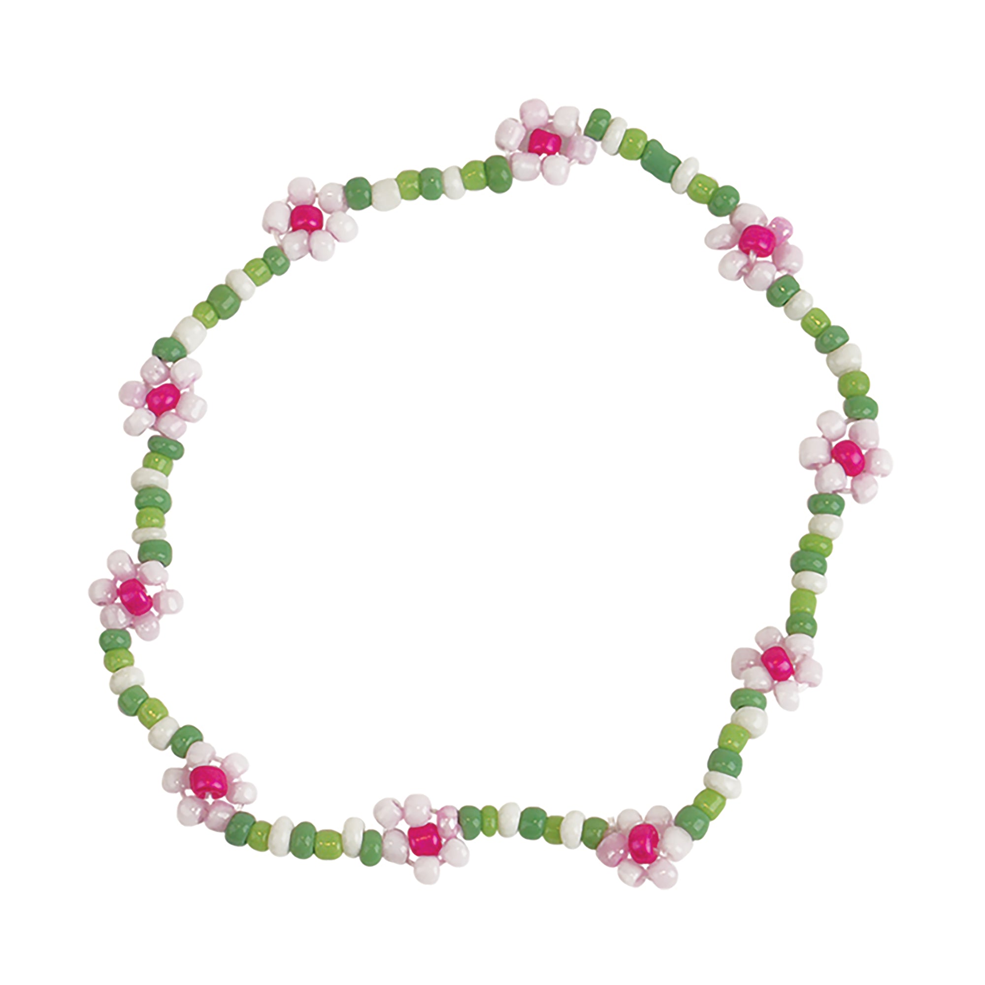 Handmade Colorful Seed Bead Daisy Stretch Bracelet - VivaLife Jewelry